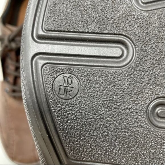 NWT Men’s Hotter Comfort “Lance” Brown ShoeSZ 11 - Picture 9 of 14